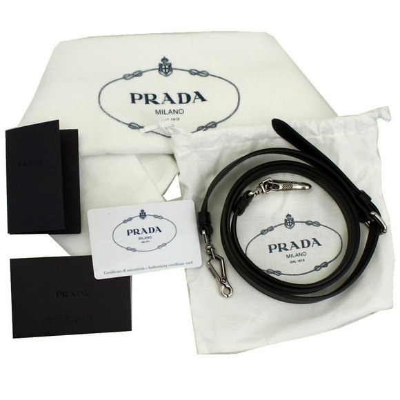 Prada Comic Print Leather 2WAY Hand Shoulder Bag Brown Pink - Picture 10 of 10